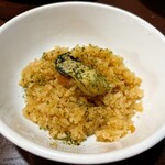 麺屋　たか - 牡蠣の炊き込みご飯（税込150円）