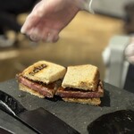 焼肉うしどし - ブリオッシュサンド