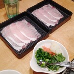 しゃぶ菜 - 豚ロースコース