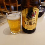 ぴょんぴょん舎 - エビスビールで乾杯！