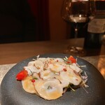 和フレンチバル村塾 屋根裏 別邸 - 水タコのカルパッチョ　季節のサラダ