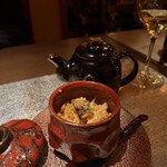 和フレンチバル村塾 屋根裏 別邸 - フォアグラ丼ひつまぶし