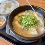 カルビ丼とスン豆腐専門店 韓丼 - 料理写真:白海鮮スン豆腐