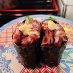 回転すし北海道 - ホタルイカ軍艦