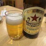 鰻の成瀬 - 瓶ビール（700円）