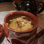 和フレンチバル村塾 屋根裏 別邸 - お出汁をかけていただきます♪