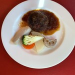 キースプリング - ハンバーグ　オニオンソース