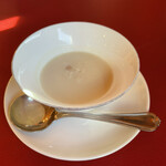 キースプリング - ランチステーキセットのスープ