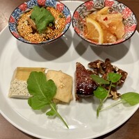 中華ダイニング 一途一心 - 前菜盛り合わせ