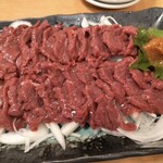 會津・喜多方らーめん 愛絆 - 馬刺し　新鮮激旨‼️