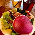 POPOLNA - ランチセットのもりもりサラダ