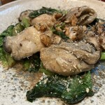 60.4 - 牡蠣ほうれん草ソテー
