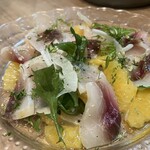 60.4 - 燻製メカジキのカルパッチョ