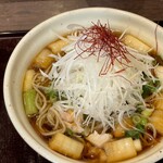 鵠沼海岸 蕎麦兄 - 鳥ネギ蕎麦（1,600円）。