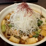 鵠沼海岸 蕎麦兄 - 鳥ネギ蕎麦（1,600円）。