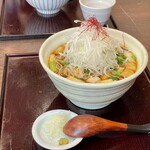鵠沼海岸 蕎麦兄 - 鳥ネギ蕎麦（1,600円）。