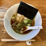 らーめん芝浜 - ③鴨だし天然真昆布らーめん　醤油