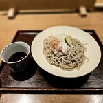 鴨と醸し 鼓道 - 辛味おろし蕎麦　1180円