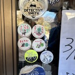 山内うどん店 - 入口シール