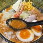 浅草 熟成味噌らーめん のりあき･美々 - 