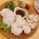 スタンドおだけ - 水タコ刺身