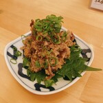 スタンドおだけ - ホタルイカのなめろう