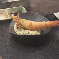 串揚げ うえむら - 車海老の串揚げ