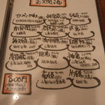 大塚 みや穂 - 日本酒メニュー