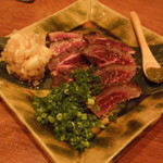 大塚 みや穂 - 本鮪ホホ肉レアステーキ