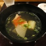 鮨 波やし - ［８回目］金目鯛の吸い物