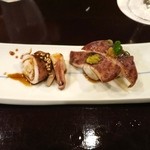 鮨 波やし - ［８回目］子持ちやりいかの煮物