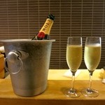 鮨 波やし - ［８回目］兵庫生誕記念！MOET&CHANDON