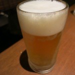 washokuizakayashummon - 生ビールです。