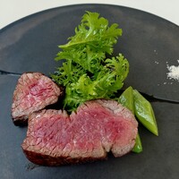 Ristorante TSUMU - ◎常陸牛「煌」　倒れそうになるくらい美味しかった　バルサミコ酢のソースと抜群の組合せ
