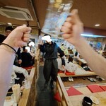 海音 - 知らない方とエアで乾杯(≧▽≦)