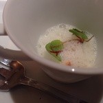 ワインバー＆レストラン ブルディガラ - アミューズ 白身魚のエスカベッシュ カレームース添え