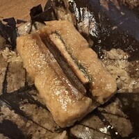 日本料理 梅林 - うなぎの朴葉蒸し