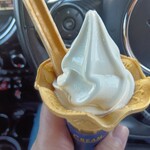 ミニストップ - 料理写真:ソフトクリームバニラ¥313