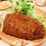 とんかつのアップ