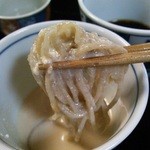 純手打ち十割そば 蕎澤 - 細打ちをごま汁で。