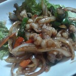 味の蔵どんつく - 牛もつ炒め