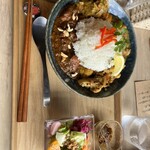 cafe merry days - 日替わりカレー(ご飯大盛り)