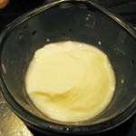 山元麺蔵 - サービスのの杏仁豆腐♪(*≧∀≦*)