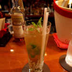 Bar ねもと - ミントジュレップ。会話の中で、ハッカで有名な北見の話が出てきたので…