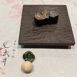 月夜に米の飯 武井 - さよりを梅、紫蘇、海苔で巻いてます♡