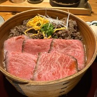 すき焼きと牛まぶし ももしき - 