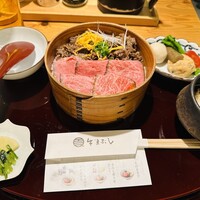 すき焼きと牛まぶし ももしき - 