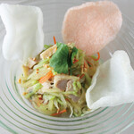 青いパパイヤのサラダ