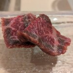 焼肉割烹 たか松 - トモサンカク昆布締め