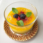 マンゴープリン Bánh pudding Xoài